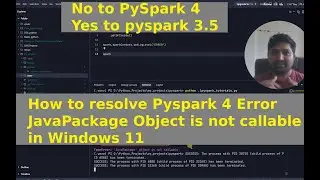 Fixing PySpark 'JavaPackage object is not callable' Error in PySpark (Complete Guide)