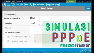 Praktikum Simulasi Jaringan PPPoE | Teknologi Layanan Jaringan