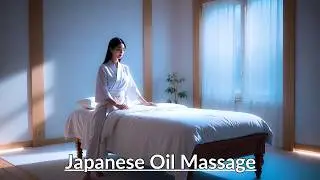 Japanese Oil Massage for Good Health ,ASMR Spa Experience, japan massage, ASRM massage  health