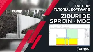 Tutorial Software: Ziduri de sprijin – MDC