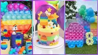 Idéias para festa  tema Pop It Fidget toy