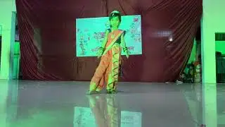 Dholkichya Talavar Dance by Avani | मराठी लावणी School Gathering | Kilbil School Purna