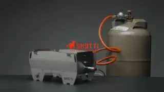 SKOTTI Gas Adapter: Endlich unbegrenzt grillen! Dein Gasgrill mit großer Flasche (Camping & Balkon)