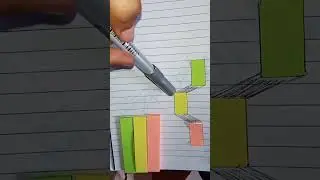 DIY bullet journal idea #shorts #youtubeshorts #diy #BTS #btsarmyforever #savagelove #stickynote