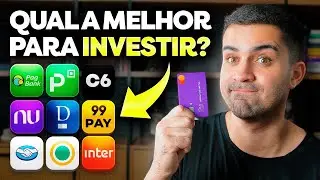 QUAL O MELHOR BANCO DIGITAL PARA INVESTIR EM 2024? TESTEI OS PRINICPAIS (COMPARATIVO COMPLETO)