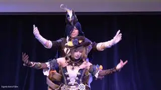 Cosplay defile Geek.on Impact-Котт, Katsuko_cosplay-Genshin Impact- Навия,Клоринда-Раменское,Королёв