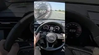 Audi A3 35 TFSI 0-100 & TOP SPEED