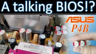 ASUS P4B: New capacitors, a talking BIOS and Ultra DMA woes