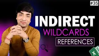 Excel INDIRECT Function Wildcards for Sheet References | How to use wildcards and INDIRECT Function