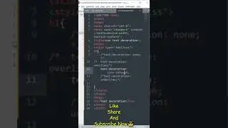 Text decoration in css- how to use text decoration in css - text decoration ko kaise use kre
