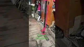 Подъемник в гараж строим.