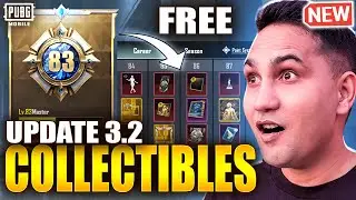 New Collection Level Rewards Update 3.2 | Free Rewards | Free Mythic Titles | PUBG MOBILE | BGMI