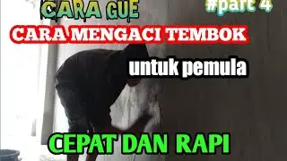 #caramengacitembok #mengacitembokpemula    || CARA MENGACI TEMBOK || UNTUK PEMULA