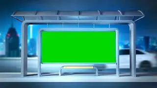 sign board ||  Green screen no copyright free || 