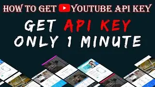 How to Get YouTube API Key 2022 | Get YouTube API Key ( YouTube Data API v3 )