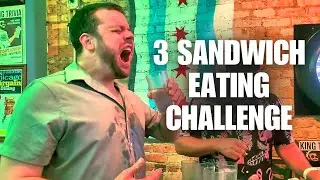 Lucky's 3 Sandwich Eating Challenge Completed!