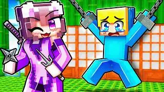 A NINJA girl kidnapped me in Minecraft!