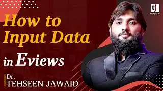 Econometrics # 8 : How to input data in EViews