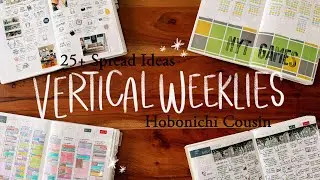 25+ Vertical Weekly Spread Ideas