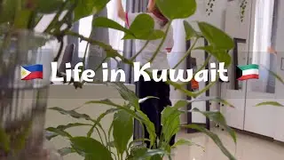 Living in Kuwait| Grocery Shopping(after work), garlic butter shrimps, getting new washing machine
