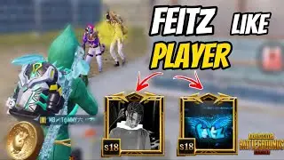 FEITZ like player ⚡️ Jamaican player - PUBG MOBILE
