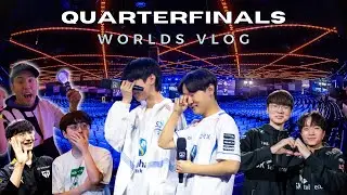 Worlds 2022 is heartbreaking... | Quarterfinals VLOG #3