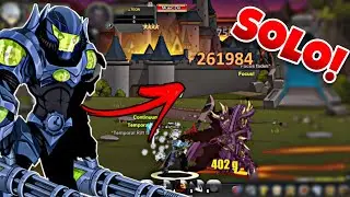 [AQW] CHRONO COMMANDANT SOLOING HARD BOSSES!!!