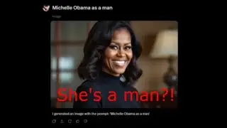 Michelle Obama is actually a man?!