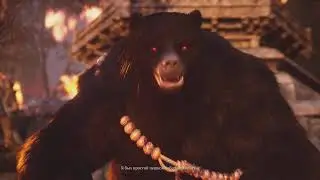 Black Myth Wukong PS5 Как победить босса Черный медведь-гуай