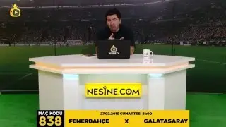 27.02.2016 [ TEK MAÇ ] | Fenerbahçe - Galatasaray | 