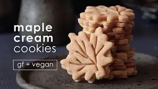Maple Cream Cookies (Vegan + Gluten-Free)