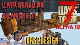 Underground Bunker/Shelter ¦ Must have component of every base! ¦ Base Design ¦ Alpha 19