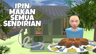 Ipin Ditinggal Dirumah Sendirian | Sakura School Simulator #sakuraschoolsimulator