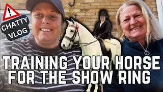 PREPARING FOR A HORSE SHOW - SHOWING HORSES TRAINING & FITNESS