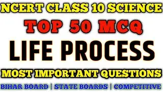 Best Mcq of Life Processes Class 10 Biology Full Chapter | Class 10 Life Processes #mcqncert #cbse