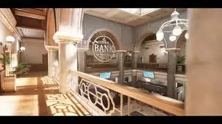 Modular Bank Environment Unreal Engine