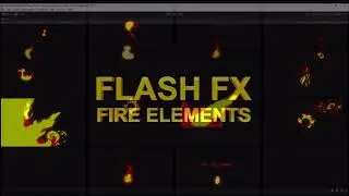 Flash FX Fire Elements Unity Preview