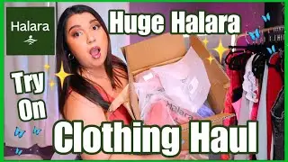 Huge Clothing Haul with Halara Flex Pants Dresses Tops and Skirts #halaraflexpants