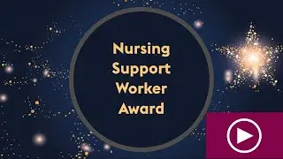 RCNi Nurse Awards 2020 - Nursing Support Worker