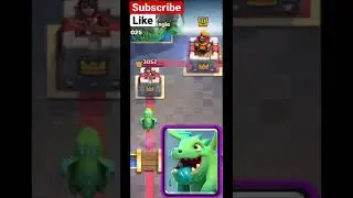 Which Dragon/Winged 🐉 Card Does the Most Damage in Clash Royale? #shorts #clashroyale