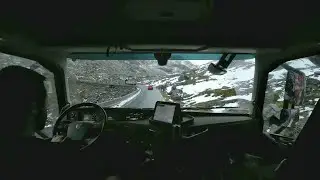 ТУНЕЛЬ ЗАКРЫТ, ЕЗЖАЙ ПО ГОРАМ. ОДНОНОГИЙ ЗИМОЙ В НОРВЕГИИ
