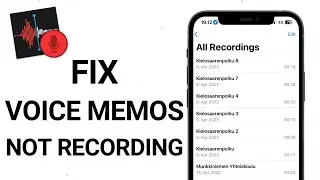How to Fix Voice Memos Not Recording on iPhone iOS 18 - Full Tutorial