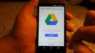 HTC One M8 - How to Redeem Your Free 50GB Google Drive Storage