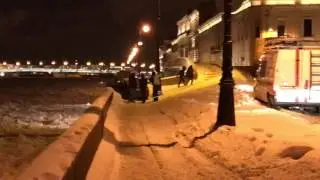 Чуть не улетел в Неву