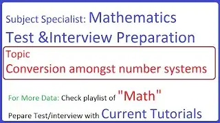 Subject Specialist Mathematics Test Preparation | Mathematics Test Preparation Part-2 PPSC FPSC