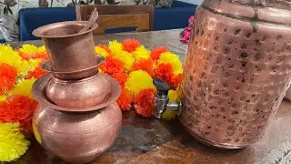 ताम्बे के बर्तन को चमकाने का 1 बेहद आसान तरीके। । Easy Way To Clean Copper Utensils At Home