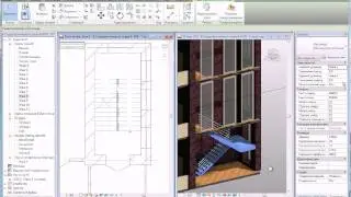 Видеопрезентация Revit Architecture (часть 3 из 4)