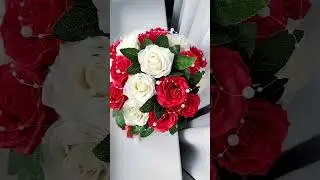 Букет из крупных мыльных роз