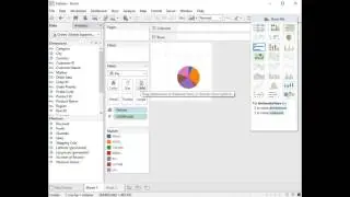 Marks and Pie Charts in Tableau