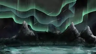 Drawing Northern Lights